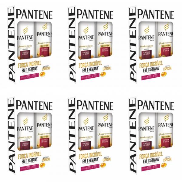 Pantene Queda Shampoo + Condicionador 175ml (Kit C/06)