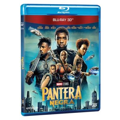 Pantera Negra - Blu Ray 3d / Filme Ação