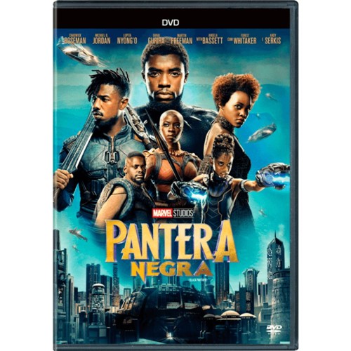 Pantera Negra DVD Filme Ação