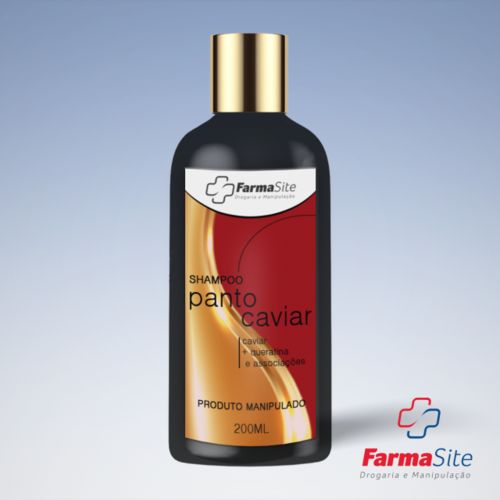 PantoCaviar Shampoo 200ml – Ação Revitalizante e Antiqueda