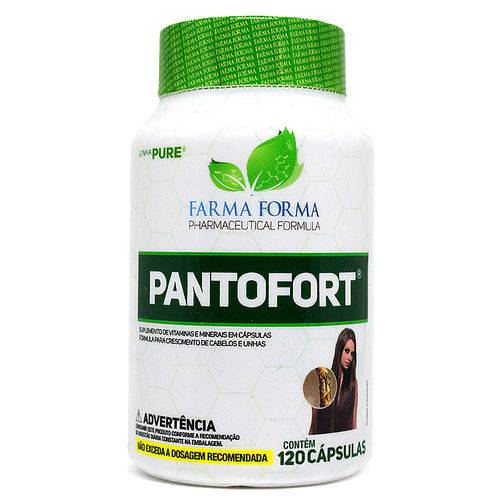 Pantofort® - Complexo para Pele Unha e Cabelos 120 Cápsulas