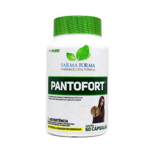 Pantofort® - Complexo para Pele Unha e Cabelos 60 Cápsulas