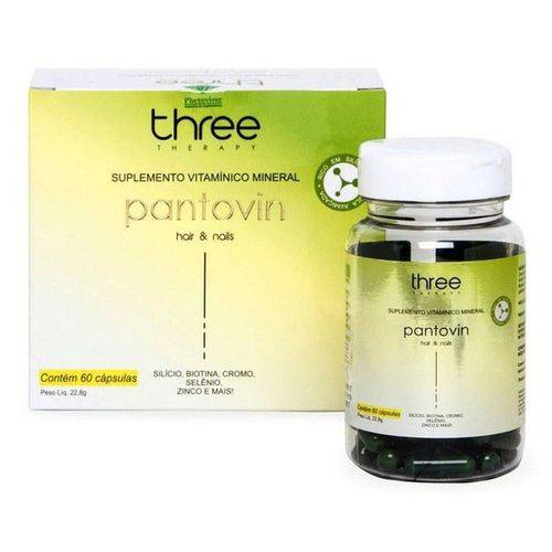 Pantovin Suplemento Vitamínico Mineral Three Therapy