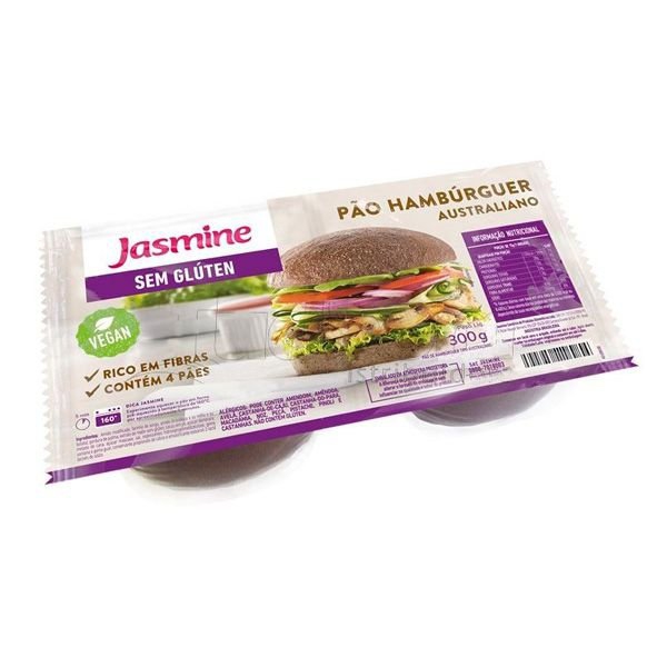 Pão de Hambúrguer Australiano - Jasmine