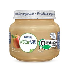 Papinha Naturnes Orgânico Sabor Maçã Nestlé 120g