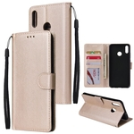 Para Huawei HONRA 8X-Flip Phone Case protetor de couro com 3 Card Posição Buckle projeto da tampa do telefone