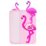Para Iphone 5 / 5s / Se 3d Animal Bonito Tpu Anti-risco Dos Desenhos Animados Anti-derrapante Caso Capa Protetora Voltar