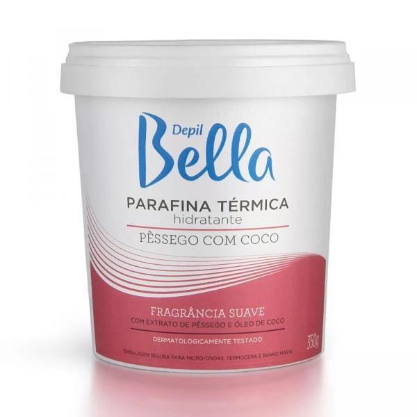 Parafina Térmica Pêssego com Coco 350g Depil Bella