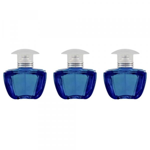 Paris Elysees Blue Spirit Perfume Feminino 100ml (Kit C/03)