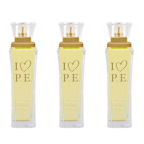 Paris Elysees I Love P. E. Perfume Feminino 100ml (kit C/03)