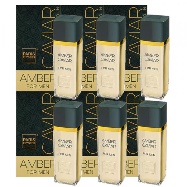 Paris Elysees Kit Perfume - 6 Amber Caviar