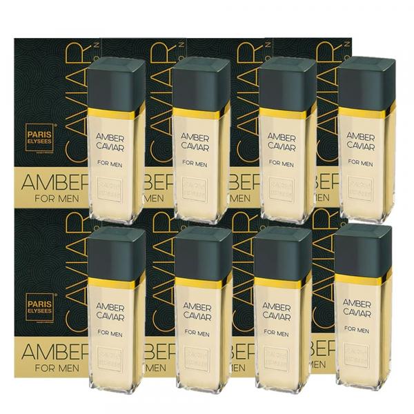 Paris Elysees Kit Perfume - 8 Amber Caviar