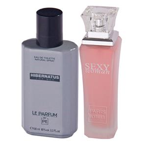 Paris Elysees Sexy Woman + Hibernatus - Perfume Feminino + Perfume Masculino Kit