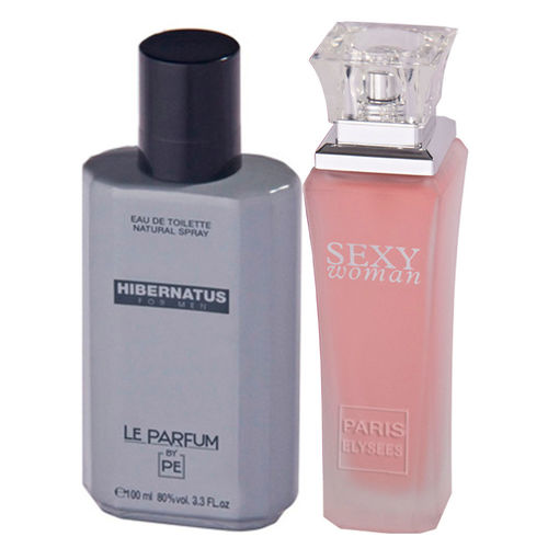 Paris Elysees Sexy Woman + Hibernatus - Perfume Feminino + Perfume Masculino