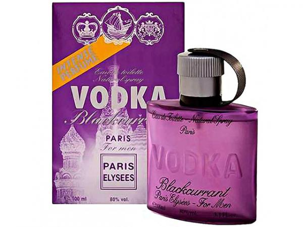 Paris Elysees Vodka Blackcurrant - Perfume Masculino Eau de Toilette 100ml