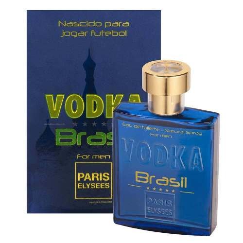 Paris Elysees Vodka Brasil Blue Perfume 100ml (Kit C/12)
