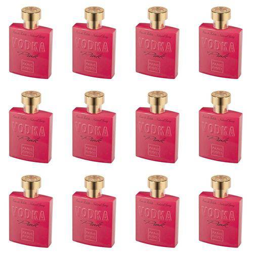 Paris Elysees Vodka Pink Perfume Feminino 100ml (kit C/12)