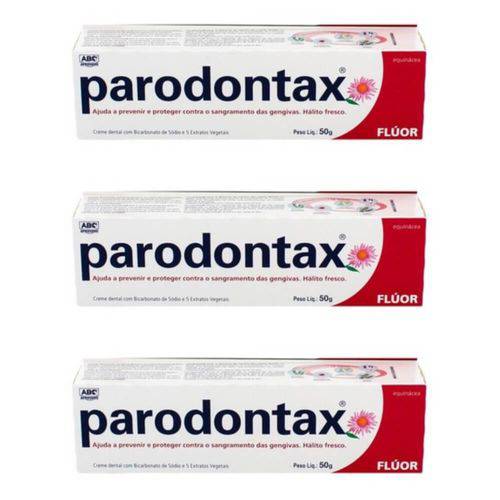 Parodontax Creme Dental C/ Fluor 50g (kit C/03)