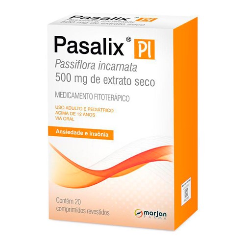 Pasalix PI com 20 Comprimidos