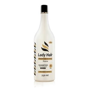 Passo 1 - Shampoo Ladyhair Tradicional Anti-Residuos com Oleo de Argan - Linha Premium