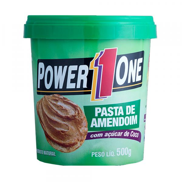 Pasta Amendoim com Açúcar de Coco - Power One - 500g