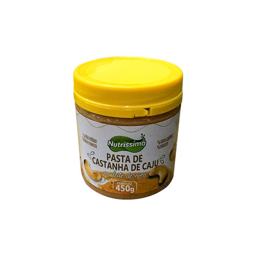 Pasta Castanha De Caju Ao Leite De Coco Nutrissima 450g