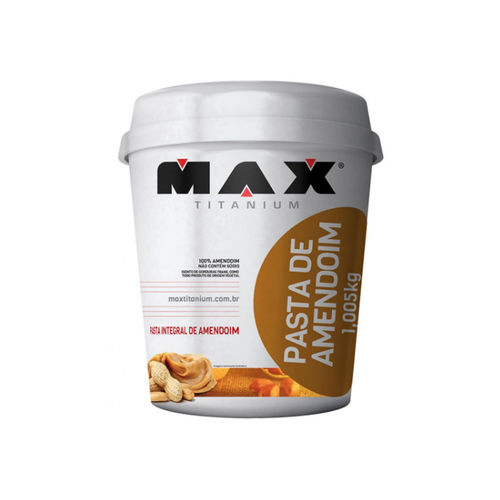Pasta de Amendoim 1kg - Max Titanium