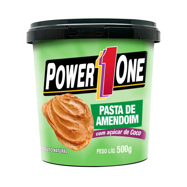 Pasta de Amendoim - Açúcar de Coco (500g) - Power1One