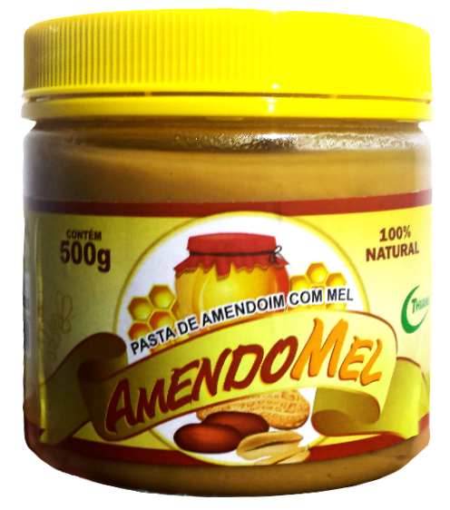 Pasta de Amendoim AmendoMel (500g) Thiani