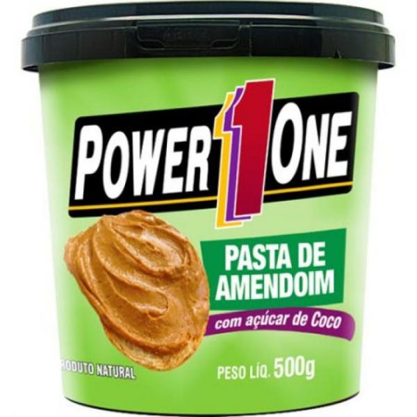 Pasta de Amendoim C/Acuçar Coco 500G - Power One