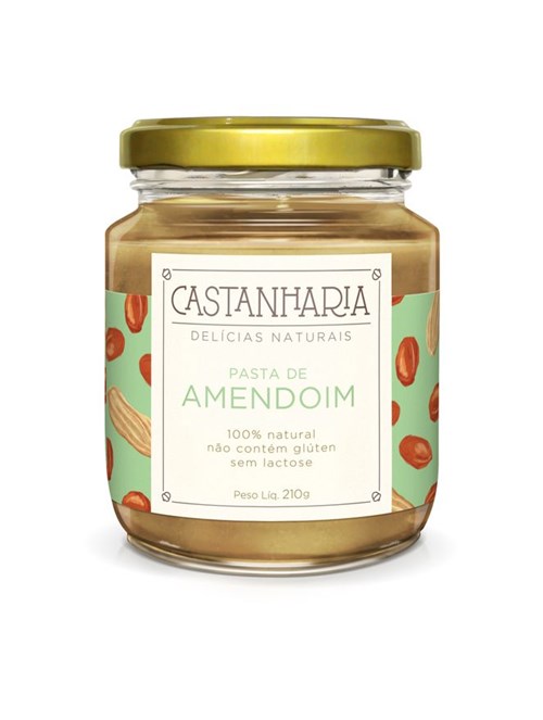 Pasta de Amendoim Castanharia 210g