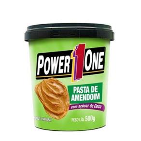 Pasta de Amendoim com Açúcar de Coco - 500g - Power One