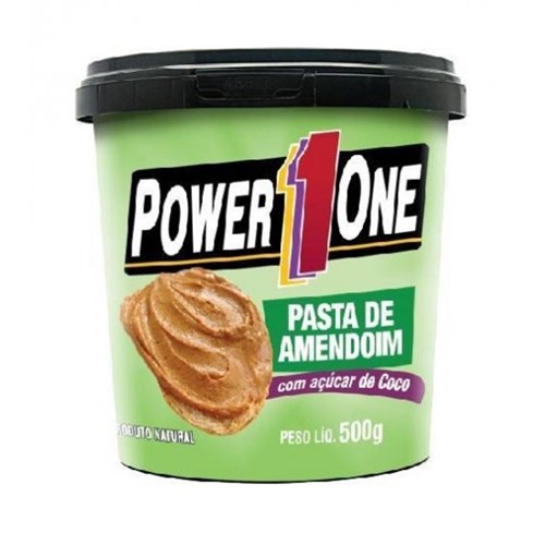 Pasta de Amendoim com Açúcar de Coco 500Gr - Power One