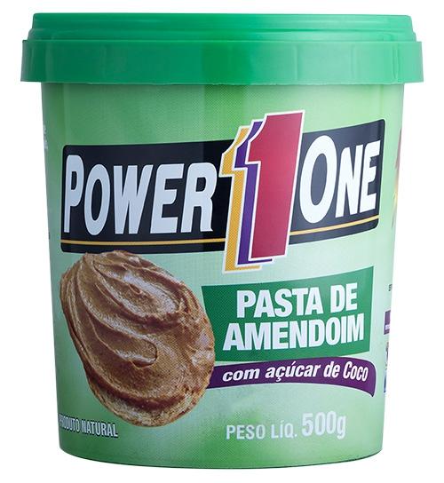 Pasta de Amendoim com Açúcar de Coco PowerOne 500g