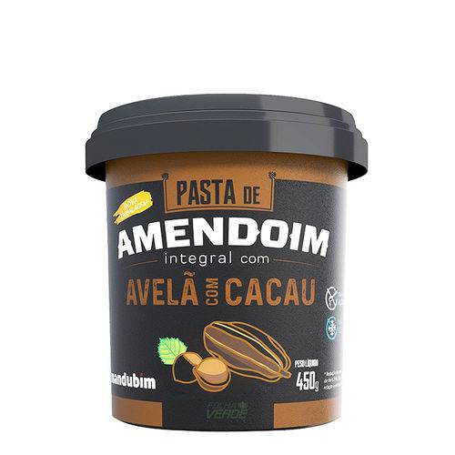 Pasta de Amendoim com Avelã e Cacau - Mandubim 450g