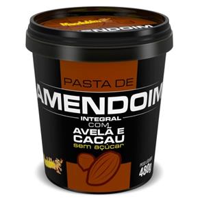 Pasta de Amendoim com Avelã e Cacau - Mandubim - Amendoim - 480 G