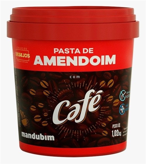 Pasta de Amendoim com Café Gourmet Mandubim 1Kg