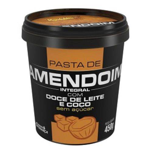 Pasta de Amendoim com Doce de Leite e Coco (450g) Mandubim