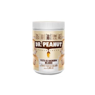 Pasta de Amendoim com Whey Protein 1kg Dr. Peanut Pasta de Amendoim com Whey Protein 1kg Beijinho Dr. Peanut