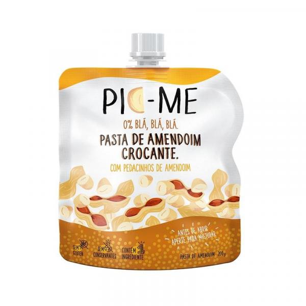 Pasta de Amendoim Crocante 200g - Pic me - Pic-me
