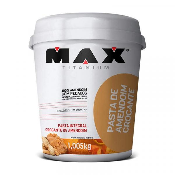 Pasta de Amendoim Crocante Max Titanium - 1005g
