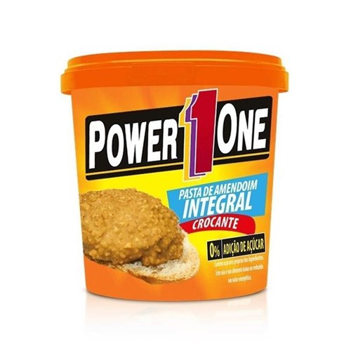 Pasta de Amendoim Crocante Power1One 1Kg (1 KG)