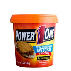Pasta de Amendoim Crocante PowerOne 1,005Kg - 1,005 Kg
