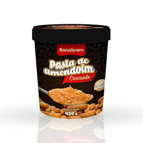 Pasta de Amendoim Crocante