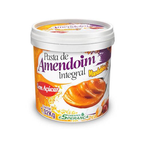 Pasta de Amendoim Integral (1.02kg) Mandubim
