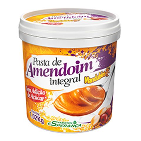 Pasta de Amendoim Integral 1,02kg - Mandubim