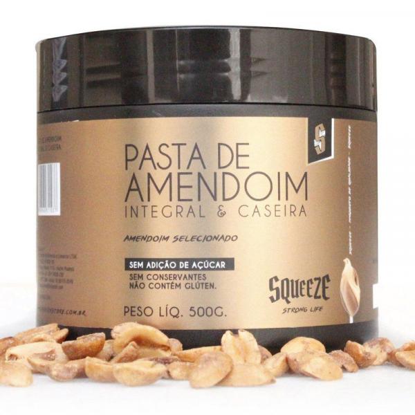 Pasta de Amendoim - Integral Caseira 500g - Squeeze