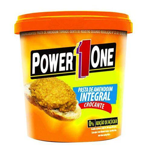Pasta de Amendoim Integral Crocante 1Kg - Power One