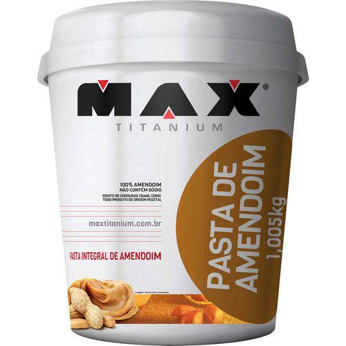 Pasta de Amendoim Integral (Pt) 1,005kg - Max Titanium