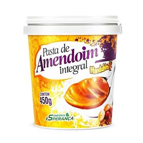 Pasta de Amendoim Mandubim Integral 450g - 450 G